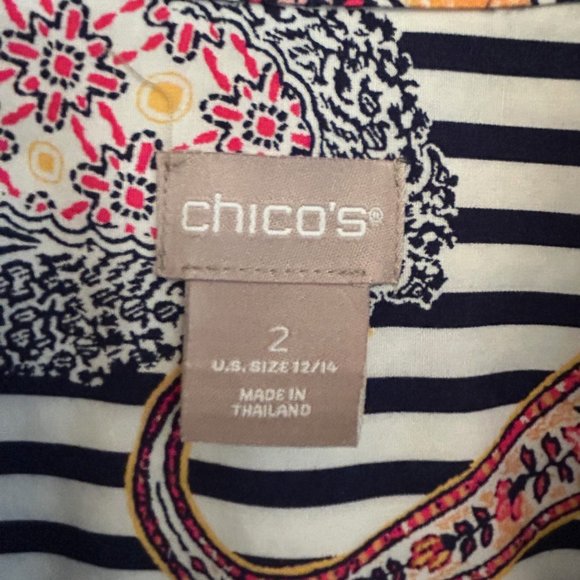 Chico's Tunic, Chico's size 2 - Picture 4 of 6